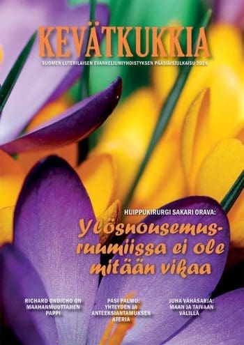 Kuvassa on Sleyn pääsiäislehti Kevätkukkia 2026 kansi